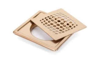 PR-107 Floor Drainer Stainless Steel Commercial Kitchen Drain Board Heavy-Duty Grate Tray Water Drainage Rack Restaurant Floor Sink Industrial Food Prep Anti-Slip Rustproof Easy Clean Professional Grade Durable Seamless Finish